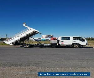 ISUZU NPR400 DUALCAB TIPPER TRUCK, EX COUNCIL, GVM 7500, NOT MITSUBISHI , HINO