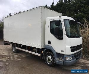 2007 DAF LF45-160 BHP GRP BOX BODY TAIL LIFT IDEAL LIVESTOCK HORSEBOX DELIVERY 