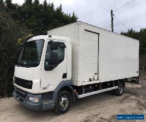 2007 DAF LF45-160 BHP GRP BOX BODY TAIL LIFT IDEAL LIVESTOCK HORSEBOX DELIVERY 