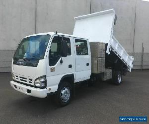 2006 ISUZU NPR400 SITEC150 DUAL CAB TIPPER TRUCK