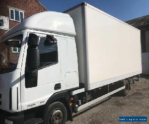7.5 tonne box van lorry truck sleeper cab tail lift 