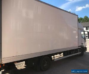 7.5 tonne box van lorry truck sleeper cab tail lift 
