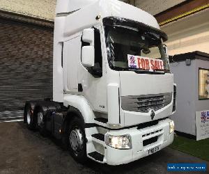 2013 13 Reg Renault Premium 460 6x4 Tractor Unit with Tipping Gear for Sale