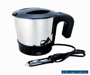 24V Stainless Steel Kettle with Cig Plug
