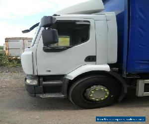 RENAULT MIDLUM 240DXi 18T 2010 CURTAINSIDER t/A TAIL LIFT JAN 20 MOT TIDY MANUAL