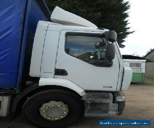 RENAULT MIDLUM 240DXi 18T 2010 CURTAINSIDER t/A TAIL LIFT JAN 20 MOT TIDY MANUAL