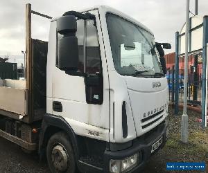 IVECO 75E16 ALLOY DROPSIDE BODY READY FOR WORK