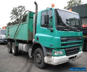 2005 55-reg DAF CF75.310 6x4 Tipper