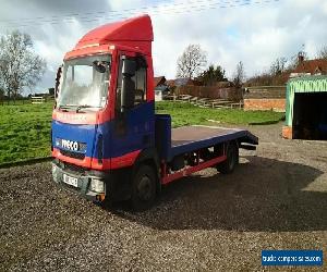 Iveco eev 75e16 recovery /plant lorry 