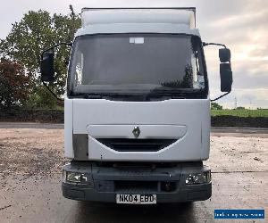 2004 04 Renault Midlum 180dci 16ft box, racked out for mobile shop