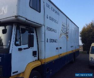 LEYLAND DAF  13 TON FURNITURE TRUCK.  SIDE LOADING CONTAINER DOORS  JULY MOT 