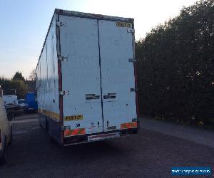 LEYLAND DAF  13 TON FURNITURE TRUCK.  SIDE LOADING CONTAINER DOORS  JULY MOT 