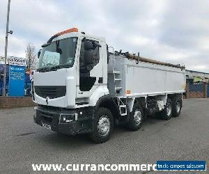 2012 Renault Premium Lander 380DXI 8X4 32Ton Insulated Tar Tipper + Cover Euro 5 for Sale