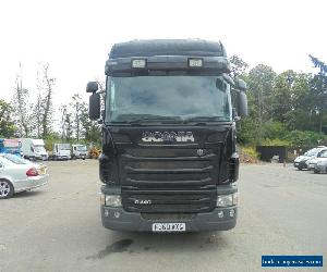 2010 60 REG SCANIA G440 SLEEPER AUTOMATIC BLACK MID LIFT NO RESERVE VGC