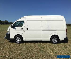 TOYOTA HIACE SLWB 2010 DIESEL ONE OWNER READY FOR THE TRADIE..REAR SHELVING!!!