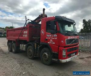 Volvo FM 8x4 TIPPER WITH CRANE