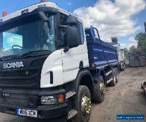 Euro6 Scania 8x4 Tipper