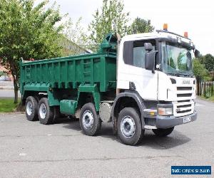 2009 Scania P340 8x4 Tipper  Thompson Aluminium Body, Under Floor Ram