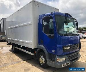 2008 '08' DAF LF45.140 LF 7.5ton BOX Tail lift Manual gearbox