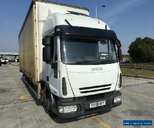 2009 Iveco euro cargo 7.5 ton curtain side truck 1 owner no vat long mot