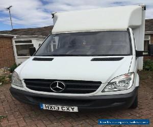 Mercedes sprinter 313 curtainsider truck