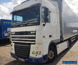 Daf 105 xf low ride unit and Mega Box trailer  for Sale