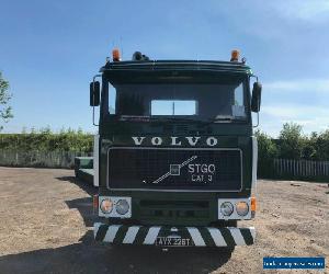 1979 Volvo F12 6x4 tractor unit / king drop neck low loader trailer double drive
