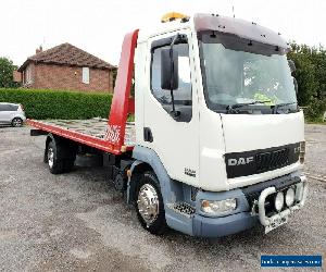 2004 DAF LF180 6 CYLINDER DIESEL TILT / SLIDE RECOVERY TRUCK TRANSPORTER 7.5TON for Sale