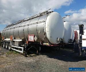 stainless tanker 45000 litre 3 pot 