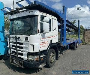 Scania car transporter 94d recovery vehicle