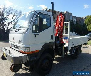 2006 Mitsubishi Fuso Canter FG649 (4x4) Crane Truck for Sale