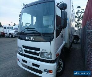 ISUZU FRR 2006 TURBO DIESEL WHITE BOX VAN TRUCK NOW WITH RWC & CURRENT VIC REGO