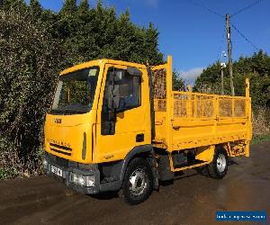 2005 IVECO CARGO TIPPER CAGE TIPPER TAIL LIFT 7.5TON TREE SURGEON RUBBISH REFUSE