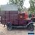 1929 Chevrolet horse  box trailer  for Sale