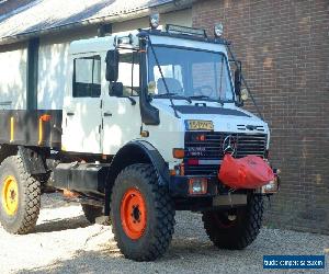 Mercedes-Benz Unimog 4x4 U 1550 L double crew cab-- Expedition Truck 