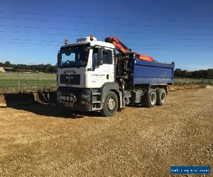 Man tga tipper grab lorry