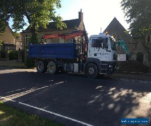 Man tga tipper grab lorry