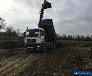 Man tga tipper grab lorry