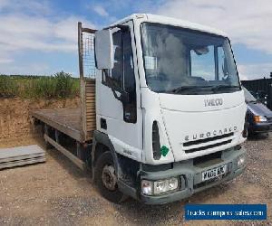 Iveco Eurocargo ML75E17 7.5 Tonne 2006 flatbed / flat body MOT'd Good condition