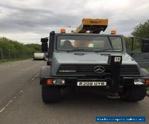 Unimog U140L Cherry Picker/Expedition vehicle base