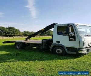 Iveco eurocargo, 7.5t, recovery / hiab lorry, long test
