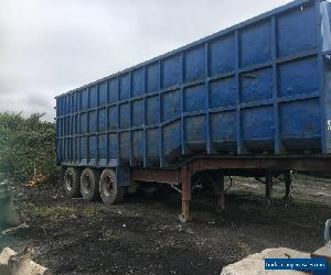 Tipping trailer