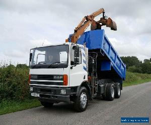 DAF TRUCKS CF 75 290 6 X 4 Steel Body Tipper with Grab Bucket  for Sale