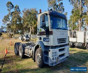 Iveco 2007 Stralis prime mover truck. B double auto cab chasis