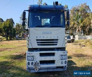 Iveco 2007 Stralis prime mover truck. B double auto cab chasis