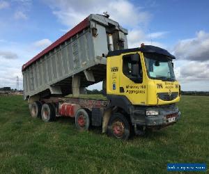 2007 57 Renault Kerx 8x4 aly tipper  for Sale