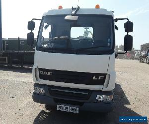 2009 09 DAF LF 45.160 Fuller vacuum jetting  tanker EURO 5 EEV MANUAL GBOX