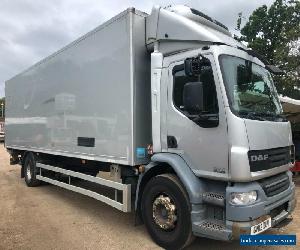 Daf LF55.220 fridge lorry with underslung tail lift 2012  Vat will be added