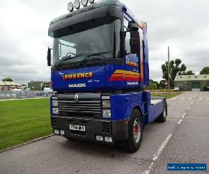 1997, Renault Magnum Sleeper Cab Tractor Unit, Classic Vehicle For Show or Use.