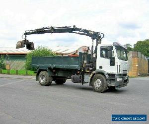 IVECO 180E25 WITH HIAB 122-2 DROPSIDE TIPPER - GRAB YEAR 2007 ONLY 90K MILES